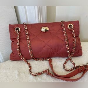 DKNY Quilted Shoulder Bag EUC